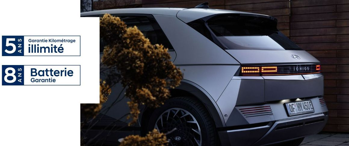 Hyundai Ioniq 5 garantie 5 ans